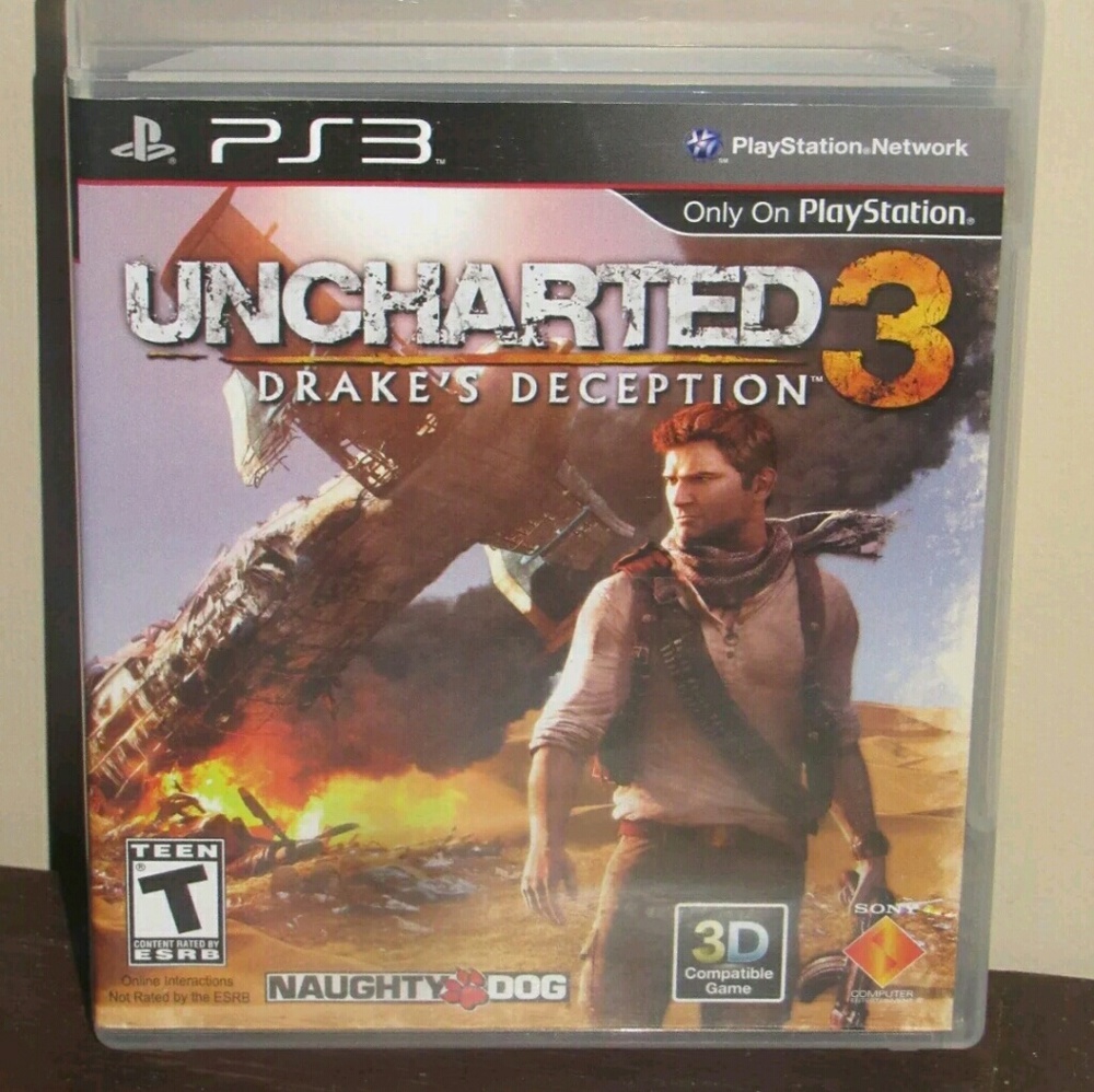 Unchartered 3 ps3 game